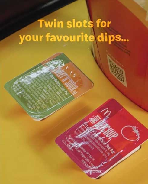 UK マクドナルド ポテトホルダー付き ゲーミングチェア McCrispy