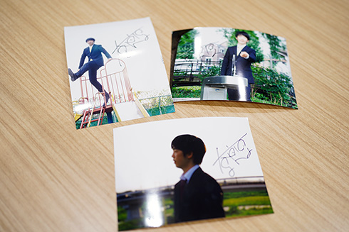 奈良原のサイン入り写真をプレゼント