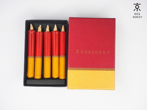 京阪電車ろうそく