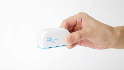 プラス ノリノスポット 押して貼る ホチキスタイプ テープのり