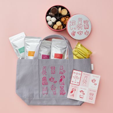 ニューイヤーズバッグ グレー