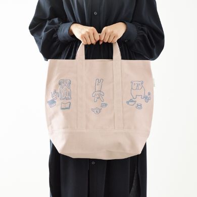 網中いづるさんイラストのオリジナルバッグ