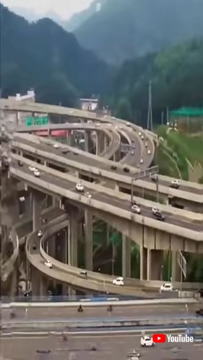 中国でも「最も複雑なインターチェンジ」と呼ばれている