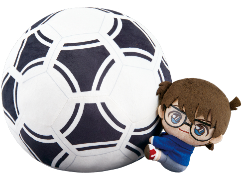 コナン飛びつき！もちもちボールクッション