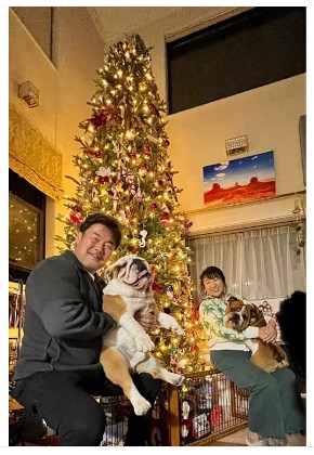 北斗晶と佐々木健介のクリスマス