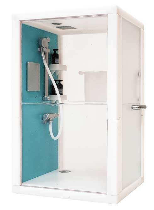 カプセルトイ 1/24 シャワールーム 仕事猫 フィギュア