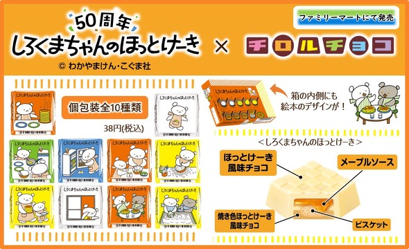 ほっとけーき チロルチョコ