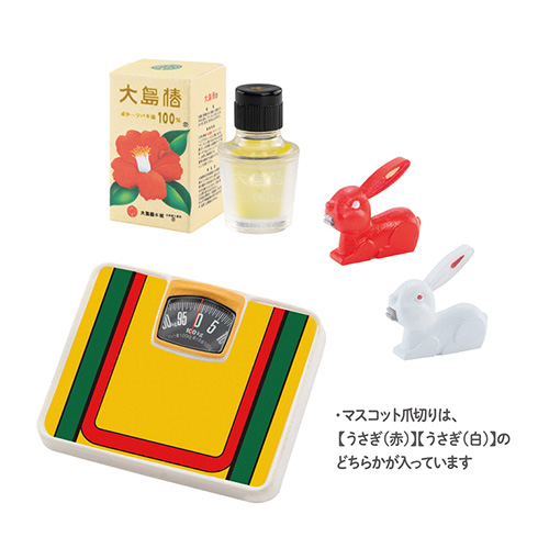 昭和のおふろグッズがミニチュアフィギュアに　レトロポップなカプセルトイ「おふろの想い出 ミニチュアコレクション」