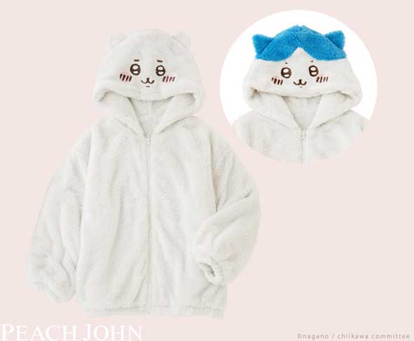 ちいかわ裏起毛サテンシャツパジャマ ちいかわ 裏起毛サテンシャツパジャマ | ちいかわマーケット