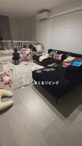 夜の育児は大変