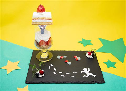 うる星やつらカフェ 【三宅しのぶ】乙女の怪力パフェ