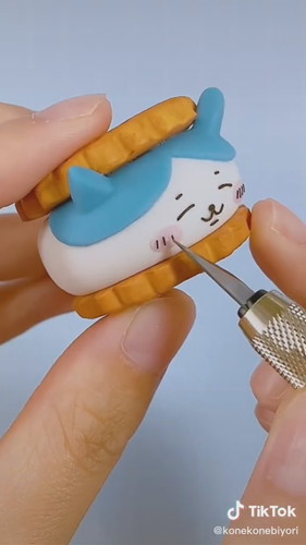 ちいかわ粘土スイーツ