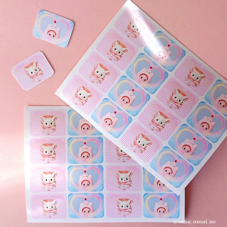 プリントシール機で遊ぶシルバニアファミリーの赤ちゃんがかわいい