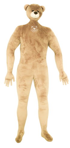 人間頭身テディベア