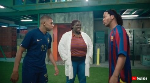 ナイキのCMに登場した豪炎寺修也