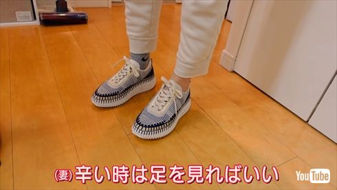 山崎アナにプレゼントを贈るおばたさんのお兄さん