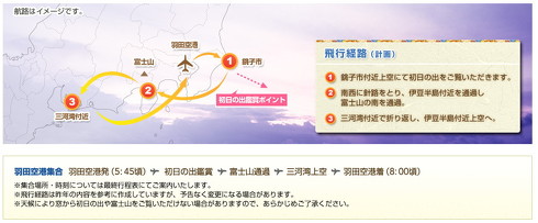 JAL 初日の出フライト