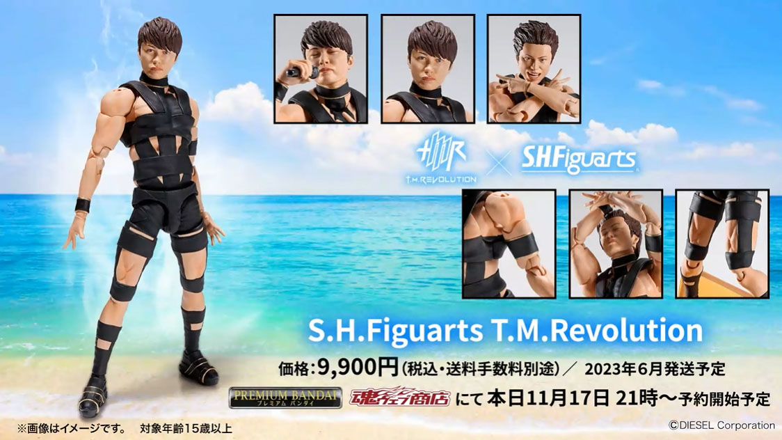 T.M.Revolution“西川アニキ”のリアル過ぎるフィギュアが登場　「HOT LIMIT」のPVを完全再現できるぞーーー！