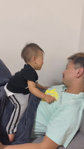 赤ちゃんとパパ