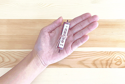 『鳥獣戯画』豆絵巻のプリントデータを無料配布　くるくる巻くと手の平にのるサイズでかわいい