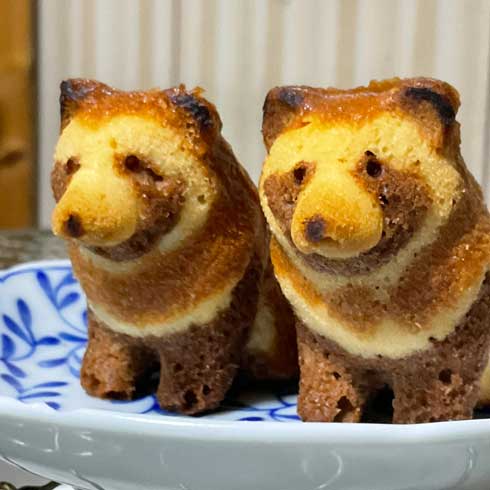 たぬき ドーナツ 立体 八菓堂