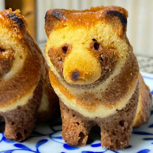 たぬき ドーナツ 立体 八菓堂