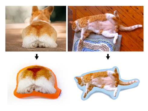 まるっと！うちのコごろーんクッション