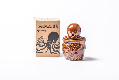 ひっぱりだこの徳利