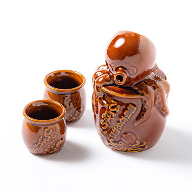 ひっぱりだこの徳利