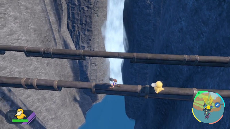 ポケモンSVで起きた「カイジの鉄骨渡り」現象が圧倒的切なさ　臆病者のコダックが無言で落ちたっ……！