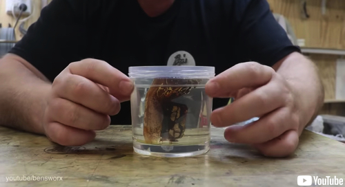 チョコってレジンで溶ける？