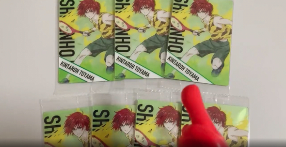 テニプリウエハースをコンプリートした動画