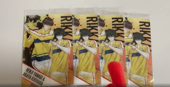 テニプリウエハースをコンプリートした動画