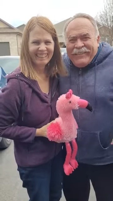 じいじとばあばのサプライズ