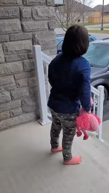 じいじとばあばのサプライズ