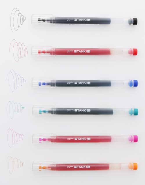 サンスター文具 インク 5倍 大容量 ゲルペン TANK タンク