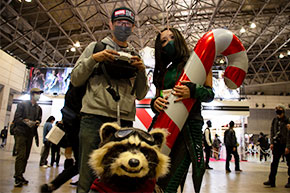 EDGE-中隊長、エリナ:P「ガーディアン・オブ・ギャラクシー」ロケットとマンティス