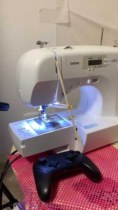 コントローラー ボタン 連打 ミシン 連射