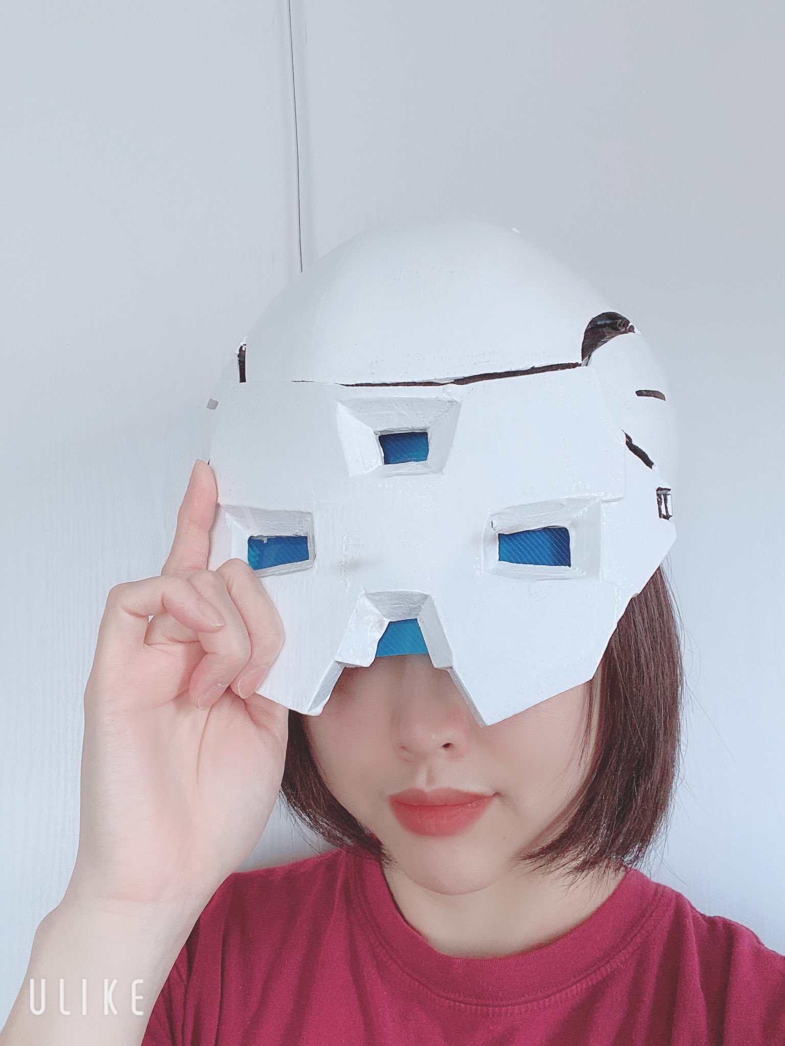 “授業参観に向けて作ったマスク”が不穏過ぎると話題に　「ガンダム作ってそう」「子どものあだな水星ちゃんで確定」