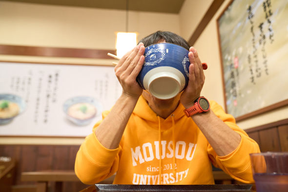 『俺たちの豚汁うどん』を無事完食