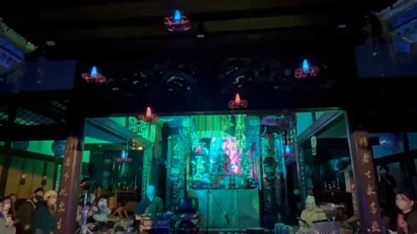 令和 阿弥陀来迎 ドローン仏 来迎 飛行