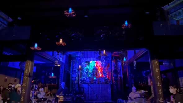 令和 阿弥陀来迎 ドローン仏 来迎 飛行