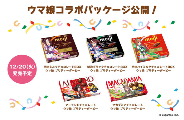 ウマ娘 明治 応援プロジェクト コラボ たけのこの里 きのこの山