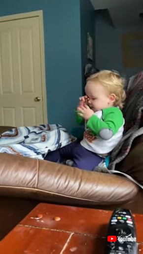 He’s so Perky After His Nap || ViralHog