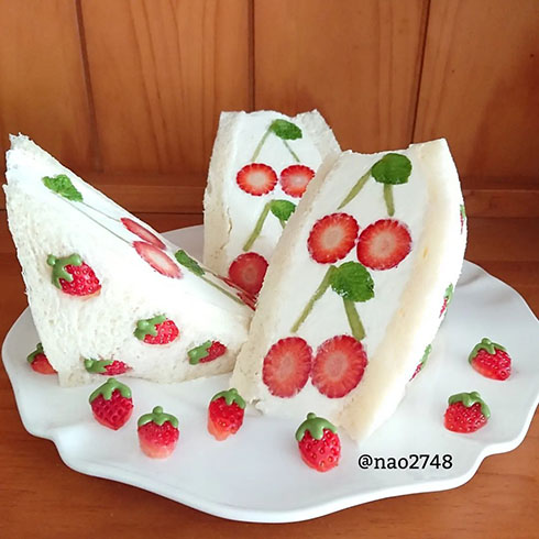 2Dフルーツサンドになる前のサンド