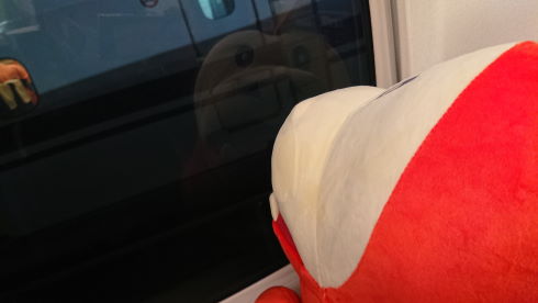 ホゲータ電車置き去り