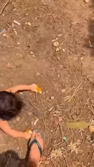 卵を割っちゃった