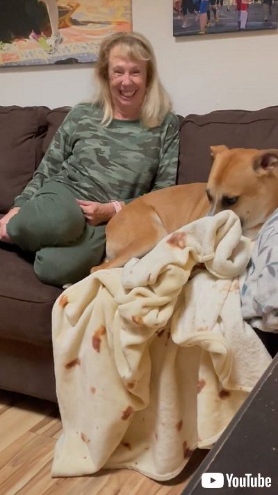 ばあばとワンコ