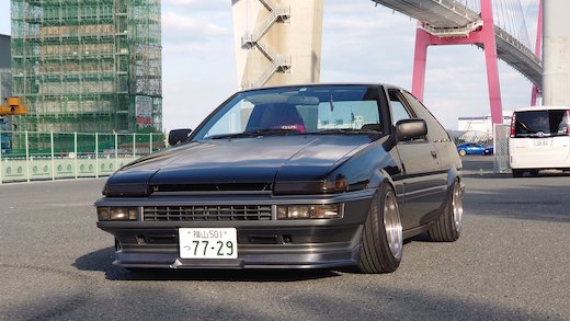 ハチロク トヨタ AI イラスト