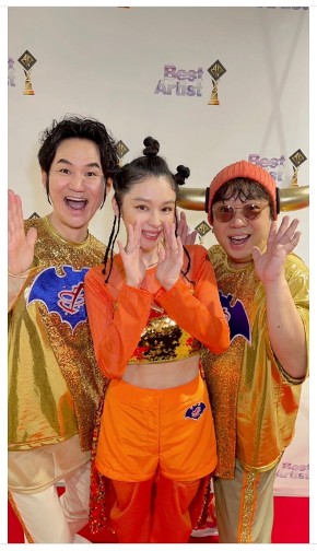 「ブラックビスケッツ」の南原清隆、ビビアン・スー、天野ひろゆき